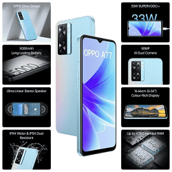 OPPO A77 | 64GB | 4GB | Sky Blue