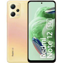 REDMI Note 12 5G | 128 GB/6 GB RAM | Sunrise Gold