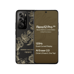 OPPO Reno 12 Pro 5G | 12 GB | 256 GB | Manish Malhotra Limited Edition | Diwali Gold