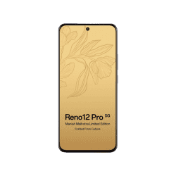 OPPO Reno 12 Pro 5G | 12 GB | 256 GB | Manish Malhotra Limited Edition | Diwali Gold