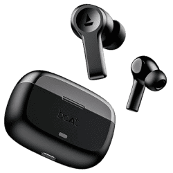 boAt Airdopes | Flex 454 ANC TWS in Ear Earbuds | Gunmetal Black