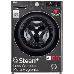 LG |  FHD1107STB | 11 kg Wash | 7 kg Dryer | 5 Star | Fully Automatic Front Load Washer Dryer Combo | Black