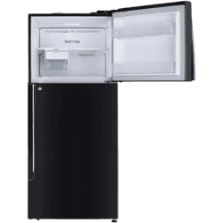 LG 1 Star Frost Free Double Door Convertible Refrigerator | Door Cooling | Inverter Compressor | Express Freeze | Multi Air Flow | 412 L | GL-T432AESR | Ebony Sheen