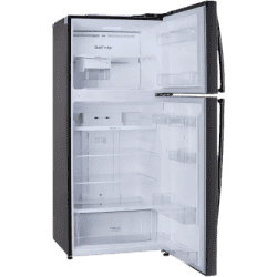 LG 1 Star Frost Free Double Door Convertible Refrigerator | Door Cooling | Inverter Compressor | Express Freeze | Multi Air Flow | 412 L | GL-T432AESR | Ebony Sheen