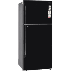 LG 1 Star Frost Free Double Door Convertible Refrigerator | Door Cooling | Inverter Compressor | Express Freeze | Multi Air Flow | 412 L | GL-T432AESR | Ebony Sheen