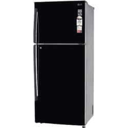LG 1 Star Frost Free Double Door Convertible Refrigerator | Door Cooling | Inverter Compressor | Express Freeze | Multi Air Flow | 412 L | GL-T432AESR | Ebony Sheen