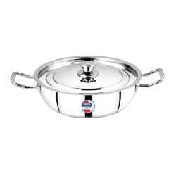Nolta | Hamaara |Trinity | 24 cm | Stainless Steel Kadai