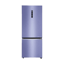 Haier Frost Free Double Door Bottom Mounted Refrigerator | 325 L | 2 Star | Storm Inox | HRB 3752BSI P