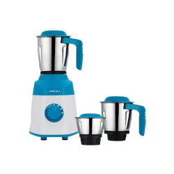 BAJAJ military series finito Mixer Grinder | 600w | 3 Jars | white blue | 410591