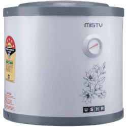 Usha Misty Storage Water Geyser | 10 L | Grey Magnolia