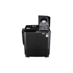 LG Semi Automatic Top Load Washing Machine | 11.5Kg | Roller Jet Pulsator Soak | Full Black | P115ASLAZ
