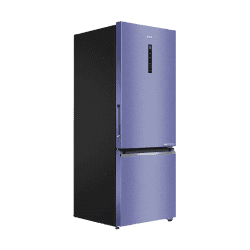 Haier Frost Free Double Door Bottom Mounted Refrigerator | 325 L | 2 Star | Storm Inox | HRB 3752BSI P