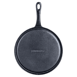 Wonderchef Forza Cast-Iron Dosa Tawa Pan | 25 cm | 3.8 mm | Pre Seasoned Cookware