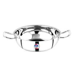 Nolta | Hamaara |Trinity | 24 cm | Stainless Steel Kadai