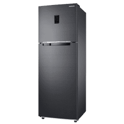Samsung Convertible 5in1 Double Door Refrigerator | 322 L | 2 Star | Black Matt | RT37C4522B1/HL