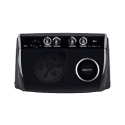 LG Semi Automatic Top Load Washing Machine | 11.5Kg | Roller Jet Pulsator Soak | Full Black | P115ASLAZ