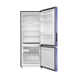 Haier Frost Free Double Door Bottom Mounted Refrigerator | 325 L | 2 Star | Storm Inox | HRB 3752BSI P