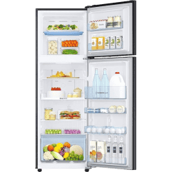 Samsung Frost-Free Double Door Refrigerator | Convertible 3 In 1 Digital Inverter  Appliance | 256L | 3 Star | Black | RT30C3733B1/HL