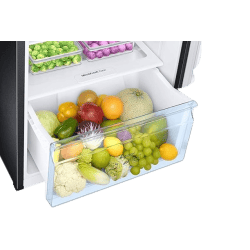 Samsung Convertible 5in1 Double Door Refrigerator | 322 L | 2 Star | Black Matt | RT37C4522B1/HL