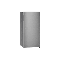 LIEBHERR Pure Single door refrigerator | 191 L | 5 Star | Inverter Compressor And Vegetable FreshBox | Silver Steel | DNPsiE 1901