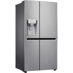 LG 668 L Inverter Linear Frost Free Side-by-Side Refrigerator | GC-L247CLAV | Silver