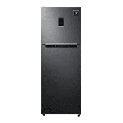 Samsung 324 L 3 Star Double Door Refrigerator | RT34A4533BX/HL | Black