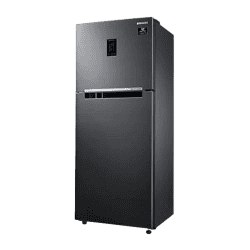 Samsung 324 L 3 Star Double Door Refrigerator | RT34A4533BX/HL | Black