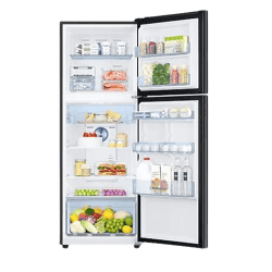 Samsung 324 L 3 Star Double Door Refrigerator | RT34A4533BX/HL | Black