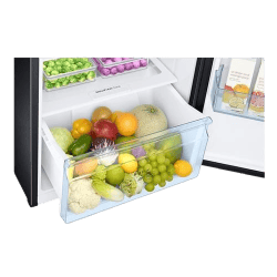 Samsung 324 L 3 Star Double Door Refrigerator | RT34A4533BX/HL | Black