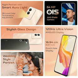 vivo Y200 | 5G | 8 GB RAM | 256 GB | Desert Gold