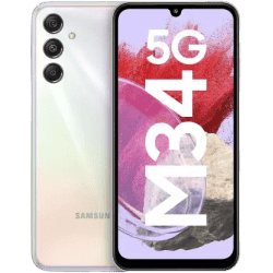 SAMSUNG Galaxy M34 5G | 8 GB / 128 GB | Prism Silver