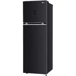 LG  Frost Free Double Door Convertible Refrigerator | 3 Star | 272 L | Ebony Sheen | GL-T312TESX