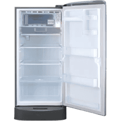LG 205 L Direct Cool Single Door 5 Star Refrigerator | Smart Inverter Compressor | GL-D221APZZ | Shiny Steel