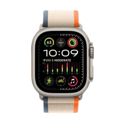 APPLE WATCH ULTRA 2 | MRF13HN/A | 49MM | S/M |  TITANIUM CASE | ORANGE BEIGE TRAIL LOOP