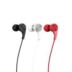 REMAX | RM569  | 3.5mm Plug Wired | Control Noise Cancelling Bass Earphone with Mic