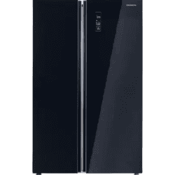 Kelvinator | KRS-B600BKG |584 L | Frost Free Side by Side Refrigerator | MIRROR BLACK