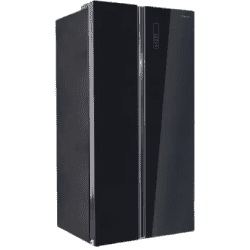 Kelvinator | KRS-B600BKG |584 L | Frost Free Side by Side Refrigerator | MIRROR BLACK