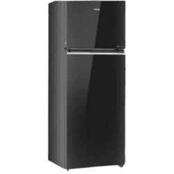 Haier 328 L 3 Star | Free Double Door Refrigerator | HRF-3783PKG | Black Glass