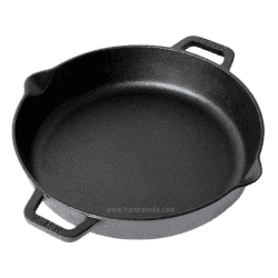 MEYER | 48095-C | 24CM | CAST IRON SKILLET 2 SIDE HANDLE  FRYPAN
