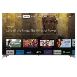 Impex | evoQ 65S4QLC2 | 165 cm (65 Inch) | QLED Smart Google LED TV | Black