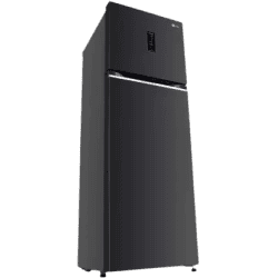 LG Frost Free Double Door Convertible Refrigerator | 246 L | 3 Star | Ebony Sheen | GL-T262TESX