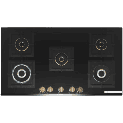 BOSCH | PNV9B6G20I | 90 cm | Series 6 | Gas hob  Tempered glass | Black