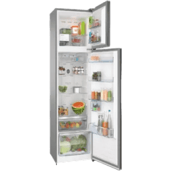 BOSCH Frost Free Double Door Top Mount Refrigerator | 3 Star | Sparky Steel | CTC39S03NI