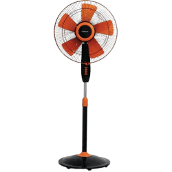 Blueberrys 3 Leaf Pedestal Standing Fan | ZAM16 | White