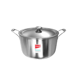 Impex Serene Triply Stainless Steel Biryani Pot with Lid 13 liter Capacity | TBP32