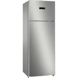 BOSCH Frost Free Double Door Top Mount Refrigerator | 3 Star | Sparky Steel | CTC39S03NI