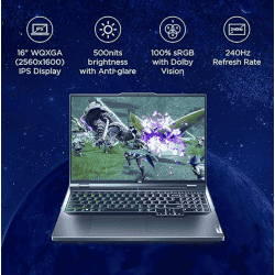 Lenovo Legion Pro 5 Gaming Laptop  | AMD Ryzen 9 7945HX | NVIDIA RTX 4070 8GB | 32GB | 1TB SSD | Onyx Grey | 82WM00FFIN