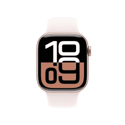 Apple Watch Series 10 | GPS | Cellular | 42 mm | S/M  | Rose Gold Aluminium Case Sport Band | Light blush Strap