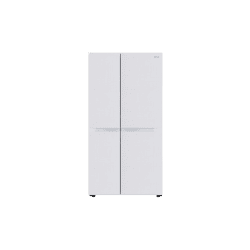 LG Side By Side Refrigerator | 650 Liters | Linen White | GL-B257DLW3