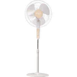 BAJAJ Midea BP-07 Pedestal Fan | 400 mm 3 Blade | White